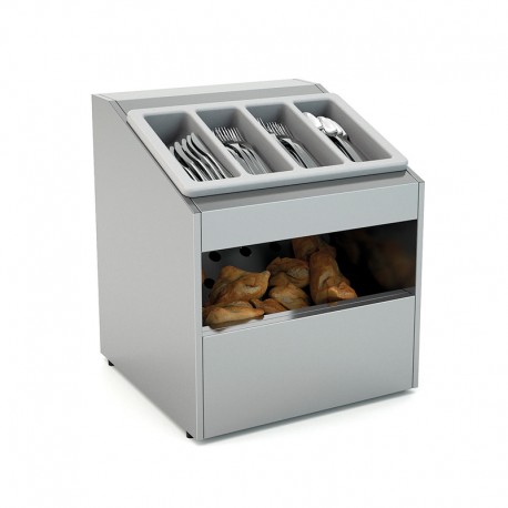 Distributeur à poser pour pain et couverts - ROCAM - OMNIATRP