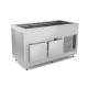 Cuve réfrigérée ventilée avec réserve froide - Acier inoxydable - 3 Bacs GN 1/1 - ROCAM - OMNIA3RVSFSST