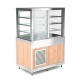 Vitrine réfrigérée à clapets basculants côté client - 3 X GN 1/1 - ROCAM - OMNIA3DSP