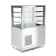 Vitrine réfrigérée avec vitres fixes côté client - 3 X GN 1/1 - ROCAM - OMNIA3DSPFXSST