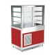 Vitrine réfrigérée à clapets basculants côté client - 3 X GN 1/1 - ROCAM - OMNIA3DSPCST