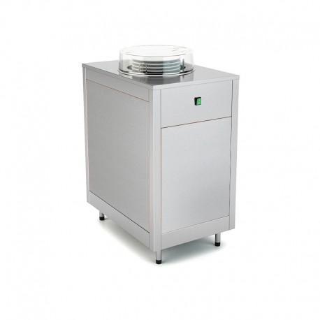 Distributeur chauffant assiettes - 52 X Ø18-33 CM - ROCAM - OMNIAPLC1833SST