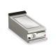 Plancha lisse gaz avec revêtement chrome brossé - 305 x 490 mm - Gamme QUEEN 700 - 70QSFTTG407 - Baron