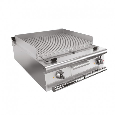 Top grillade électrique - 38 dm² - Largeur 800 mm - Gamme QUEEN 700 - 70QSGE800P - Baron