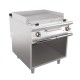 Grillade électrique avec placard ouvert en soubassement - 38 dm² - Largeur 800 mm - Gamme QUEEN 700 - 70QSGVE800P - Baron