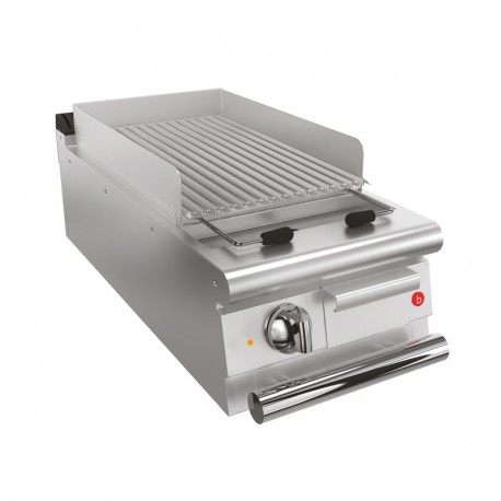 Top grillade électrique - 23 dm² - Largeur 400 mm - Gamme QUEEN 900 - 90QSGE400P - Baron