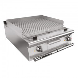 Top grillade électrique - 48 dm² - Largeur 800 mm - Gamme QUEEN 900 - 90QSGE800P - Baron