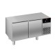 Soubassement réfrigéré positif GN 1/1 sans dessus - Avec groupe - 2 portes - 140 L - BR12SP01P - Baron
