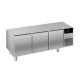 Soubassement réfrigéré positif GN 1/1 sans dessus - Avec groupe - 3 portes - 220 L - BR16SP01P - Baron