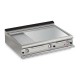 Plancha 1/3 rainurée gaz avec revêtement AISI 430 - Largeur 1200 mm - Gamme QUEEN 700 - 70QFTTG1223 - Baron