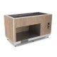 Cuve réfrigérée à ventilation assistée - Revêtement en bois stratifié - 3 Bacs GN 1/1 - ROCAM - OMNIA3RVSPP