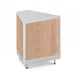 Meuble d'angle 45° - Revêtement en bois stratifié - ROCAM - OMNIAA45SPP