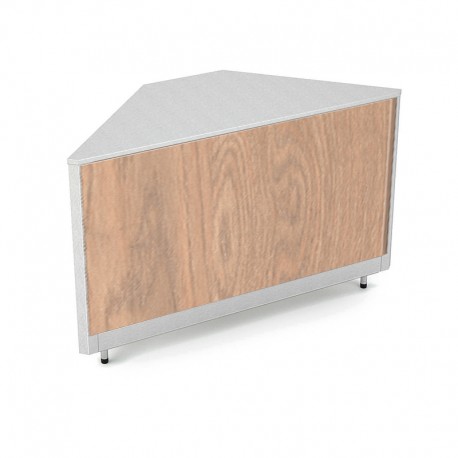 Meuble d'angle 90° - Revêtement en bois stratifié - ROCAM - OMNIAA90SPP
