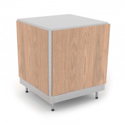 Meuble d'angle carré externe - Revêtement en bois stratifié - ROCAM - OMNIAAQESPP