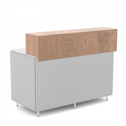 Caisson ré-hausse pour meuble neutre hauteur 360 mm - OMAL2C