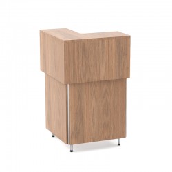 Caisson ré-hausse pour meuble d'angle neutre hauteur 470 mm - OMAL2CQH