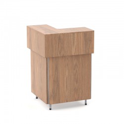 Caisson ré-hausse pour meuble d'angle neutre hauteur 360 mm - OMAL2CQ