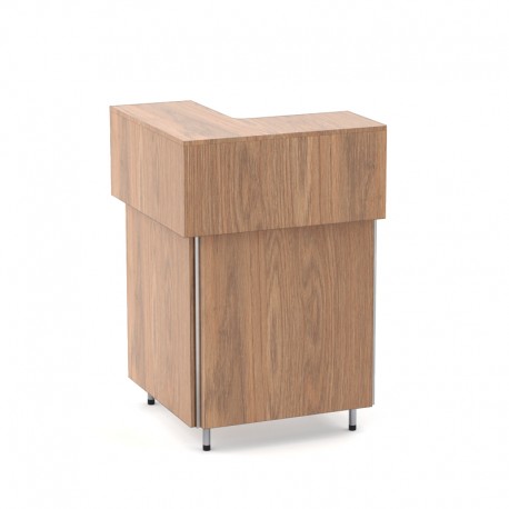Caisson ré-hausse pour meuble d'angle neutre hauteur 360 mm - OMAL2CQ