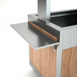 Rampes à plateaux - Finition acier inox plein - INOMNLATSST