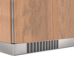 Plinthe en PVC revêtu d'aluminium H. 100 mm - ZOCC2R