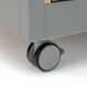 Roulettes en polyamide diam. 75 mm, dont 2 avec frein - RL5OMR75PLC123AQ