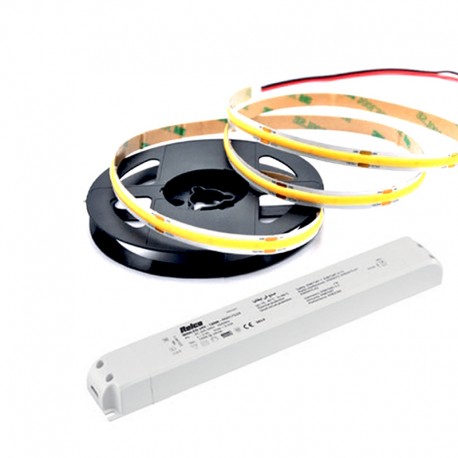 Ruban LED adhésif 5 M avec alimentation électrique - STLED