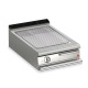 Plancha rainurée électrique avec revêtement chrome brossé - 505 x 490 mm - Gamme QUEEN 700 - 70QSFTE617 - Baron