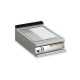Plancha 1/3 rainurée gaz avec revêtement chrome brossé - 505 x 660 mm - Gamme QUEEN 900 - 90QSFTTG627 - Baron