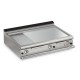Plancha 1/3 rainurée gaz avec revêtement chrome dur - Largeur 1200 mm - Gamme QUEEN 900 - 90QFTTG1225 - Baron