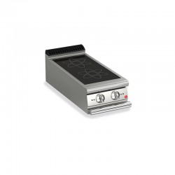 Plaque de cuisson à induction - 2 zones - Largeur 400 mm - Gamme QUEEN 700 - 90QPCIND401 - Baron