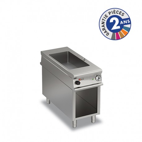 Bain-marie électrique sur placard ouvert - 1 bac GN 1/3 + 1 bac GN 1/1 - Gamme 1100 - Baron