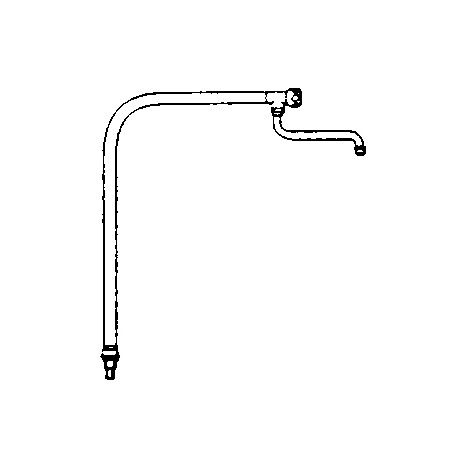 Colonne d'eau orientable hauteur 720 mm - CH14