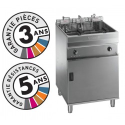 Friteuse électrique sur coffre - 25-28 litres - Valentine - EVO600