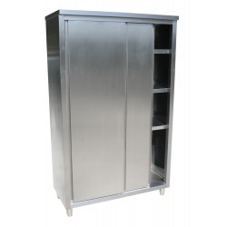 Armoire haute en inox - Hauteur 2000 mm - Profondeur 500 mm - Longueur 1000 mm - AH2010T