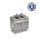 Friteuse électrique - 2 x 10 litres - Gamme 1100 - Baron