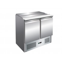 Saladette réfrigérée positive 257 L - 2 portes - Avec groupe logé - S9001 - Nosem