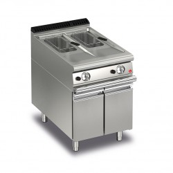 Friteuse gaz monobloc - 10 + 10 litres - Gamme Queen 700 - 70QFRIG610 - Baron