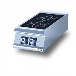 Elément top - Plaque induction - 2 zones de chauffe - DIAMANTE 90 - OLIS - D9210TCI