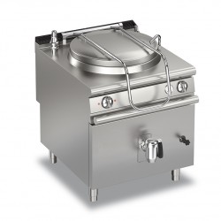 Marmite électrique ronde - 150 litres - Chauffe indirecte - Gamme Queen 900 - 90QPFEI150 - Baron