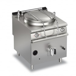 Marmite gaz ronde - 111 litres - Chauffe indirecte - Gamme Queen 900 - 90QPFGI100 - Baron