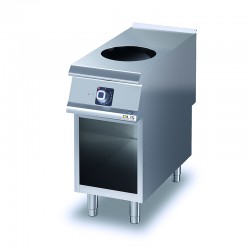 Wok induction sur placard ouvert - DIAMANTE 90 - OLIS - D9210GCIW