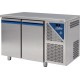 Table réfrigérée négative sans dosseret -18/-22°C - 606 L - 3 portes pleines - Sans groupe logé - TP803NSGC-3 - Dalmec