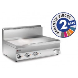 Grillade électrique - Plaque lisse AISI 430 - 55 dm² - Gamme 650 - 60FTE1003 - Baron
