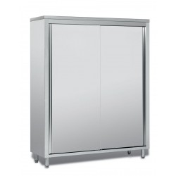 Armoire haute en inox - Hauteur 1500 mm - Profondeur 500 mm - Longueur 1000 mm - AH510T