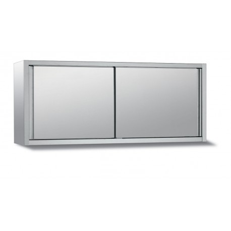Placard mural en inox - Hauteur 600 mm - Profondeur 400 mm