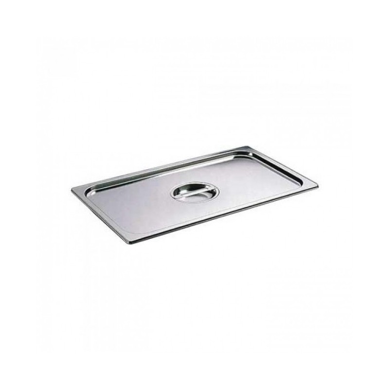 Bac Gastronome 1/2 Et Couvercle Hendi - Inox Empilable - Résistant -40°C à 300°C - 9.5 Litres