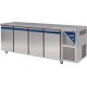 Table réfrigérée positive 0/+10°C - 816 L - 4 portes pleines - Prof. 800 - 600 x 400 - TP804C-3 - Dalmec