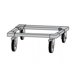 Chassis à roulettes pour armoires de maintien au chaud HSW011E, HSW012E, HSW013E - ATR003 - Moduline