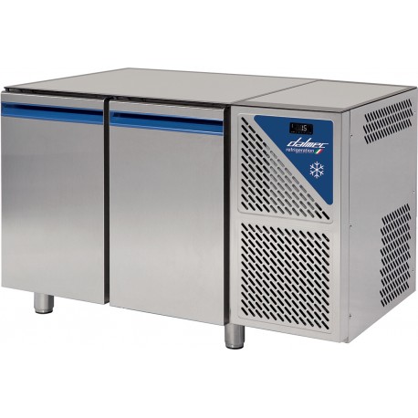 Table réfrigérée positive 0/+10°C - 396 L - 2 portes pleines - Prof. 800 - 600 x 400 - Sans dessus - TP802SD-3 - Dalmec