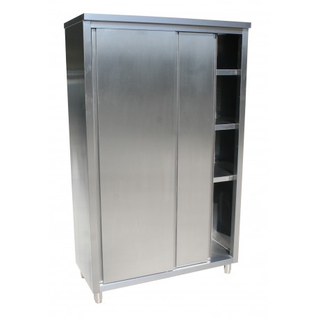 Armoire haute en inox - Hauteur 2000 mm - Profondeur 500 mm - Longueur 1200 mm - AH2012T